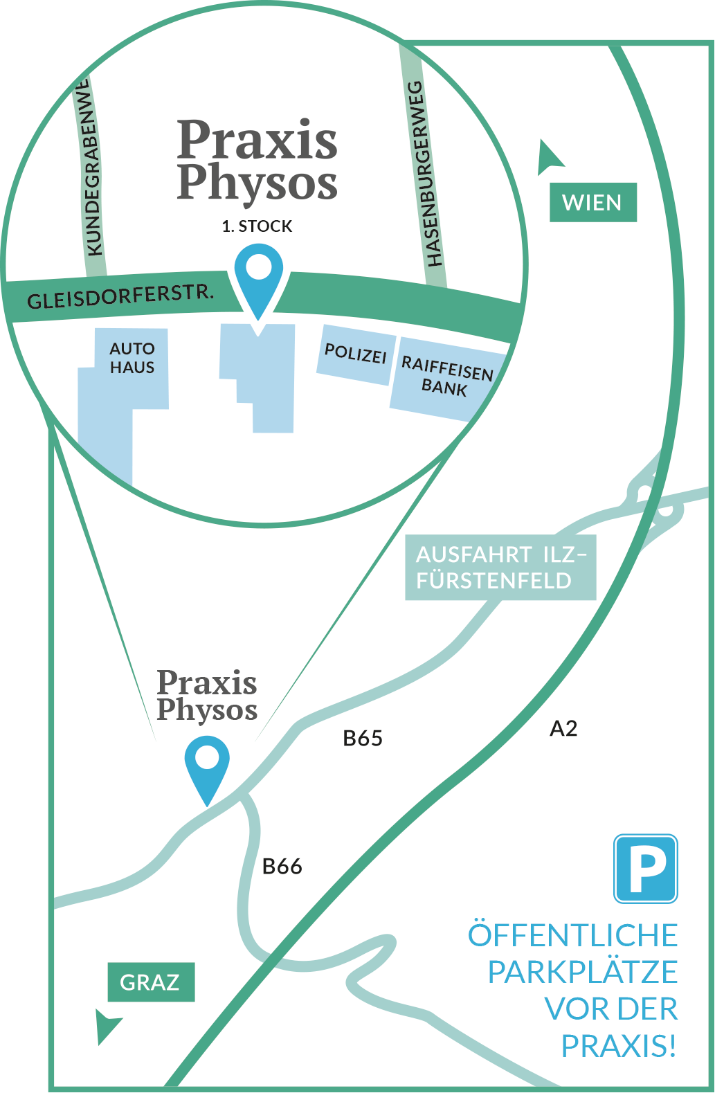 Anfahrtsskizze